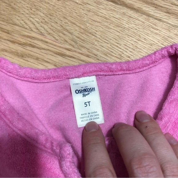 5T Swim Coverup Rashguard Bundle Girls Purple Pink Blue Oshkosh Carter’s - Picture 4 of 5